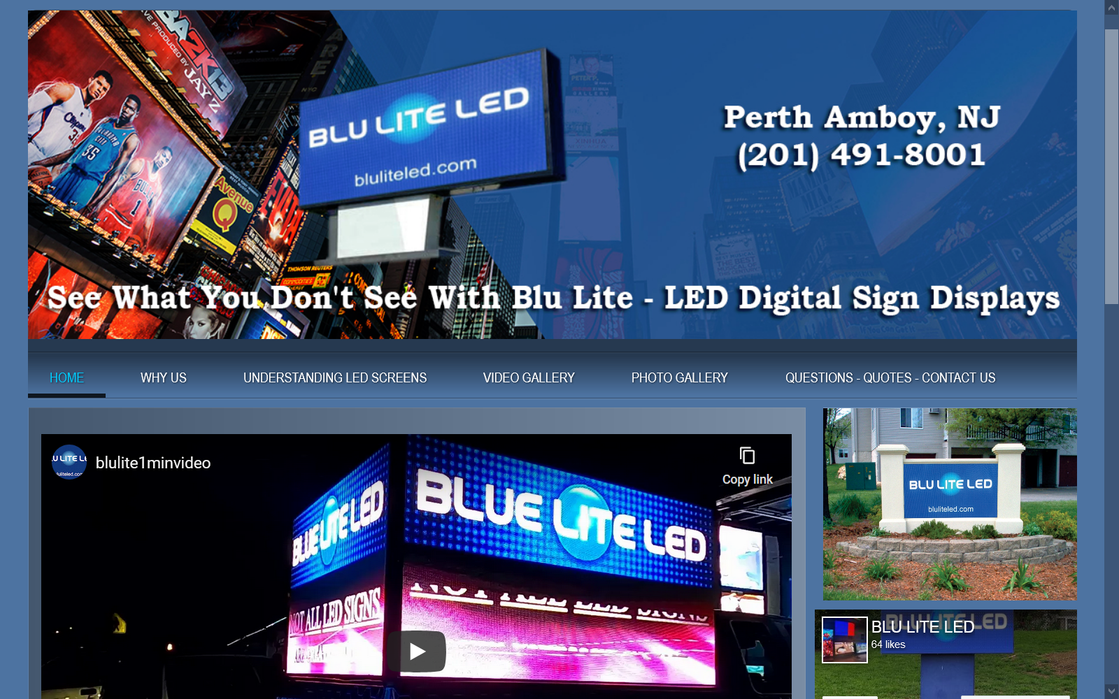 Blu Lite Led Signs