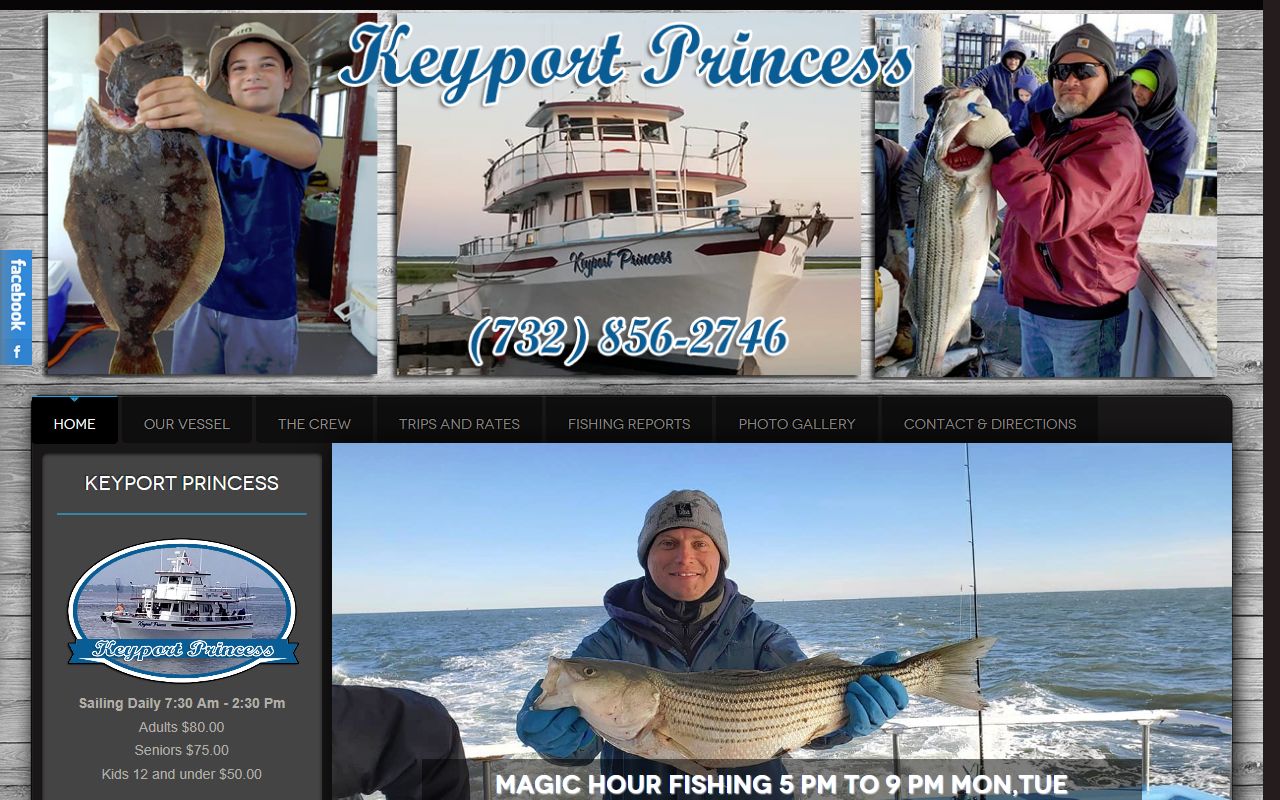 Keyport Princess Fishing